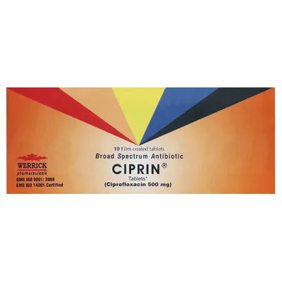 CIPRIN 500 MG TABLET