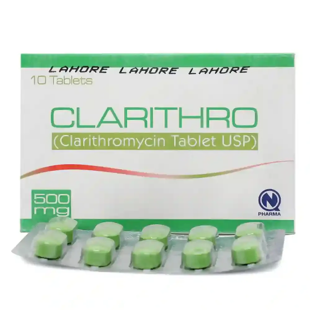 CLARITHRO 500 MG TABLET