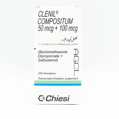 CLENIL COMPOSITUM HFA INHALER 50/100