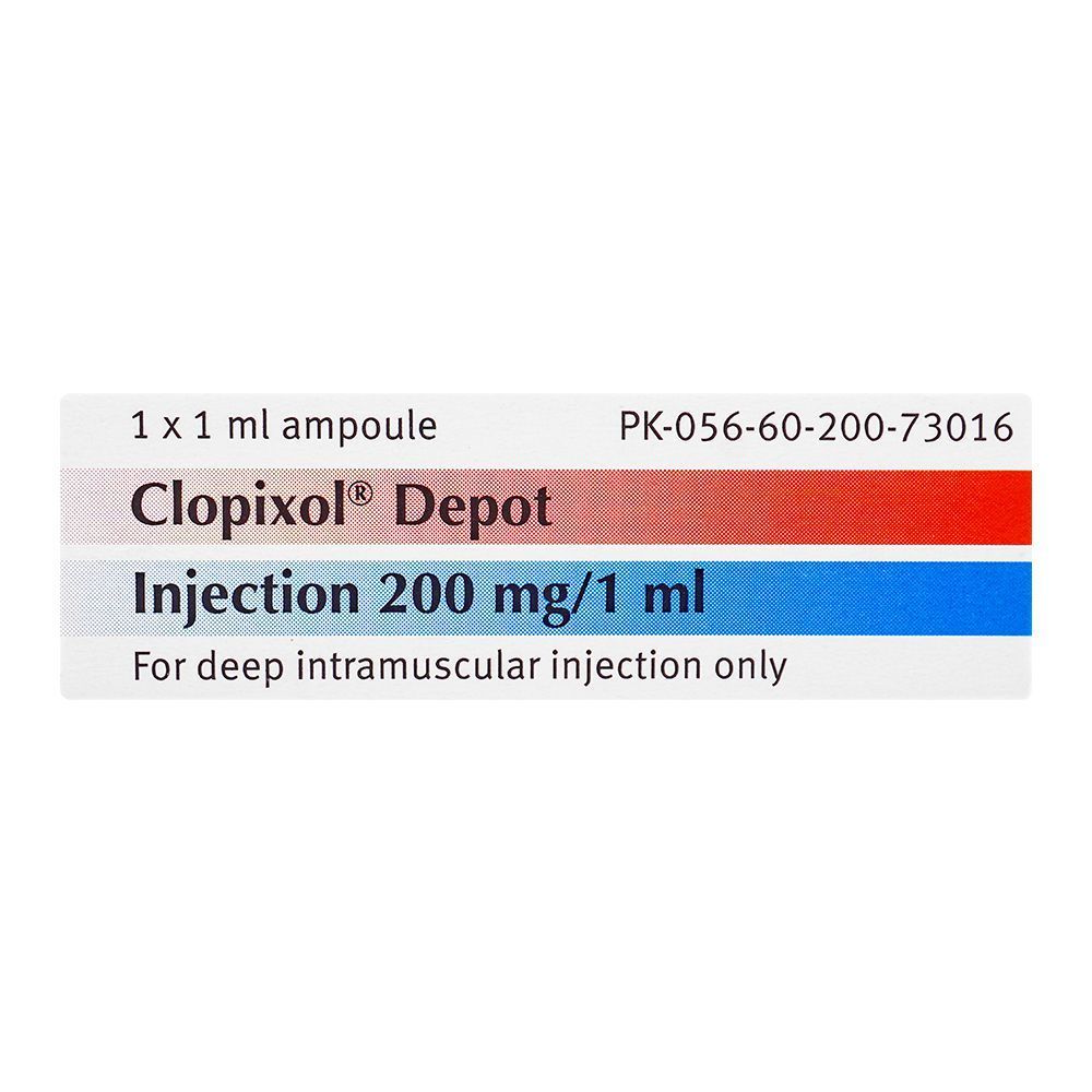 CLOPIXOL DEPOT 200MG 1ML INJECTION