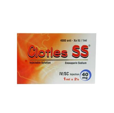 CLOTLESS SS 40MG INJECTION