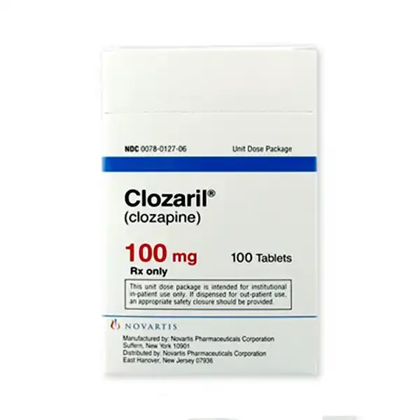 CLOZARIL 100MG TABLET