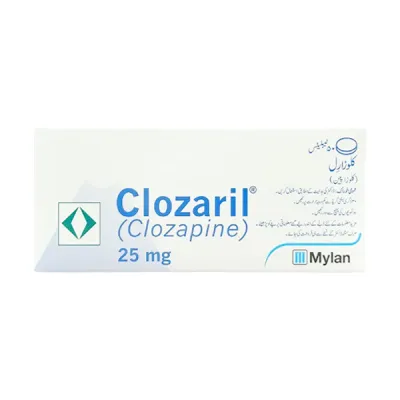 CLOZARIL 25MG TABLET