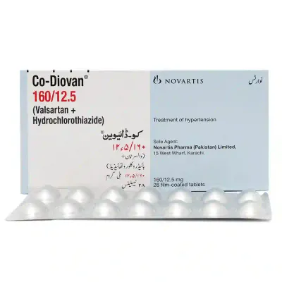 CO DIOVAN 160/12.5MG TABLET