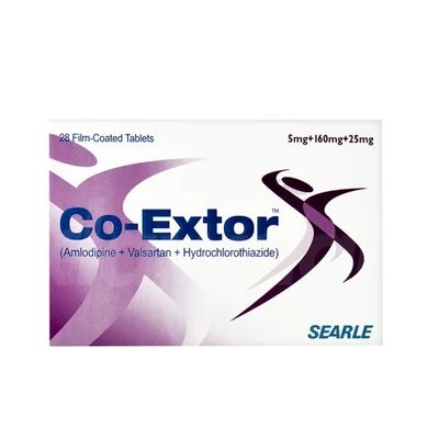 CO EXTOR 5MG+160MG+25MG