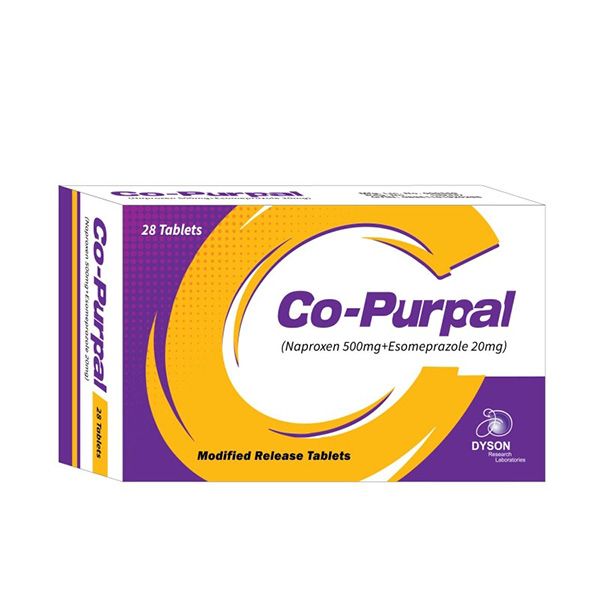 CO PURPAL 500/20MG TABLET