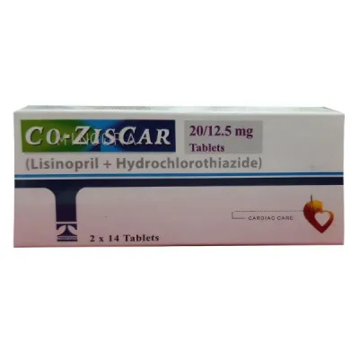 CO ZISCAR 20/12.5MG TABLET