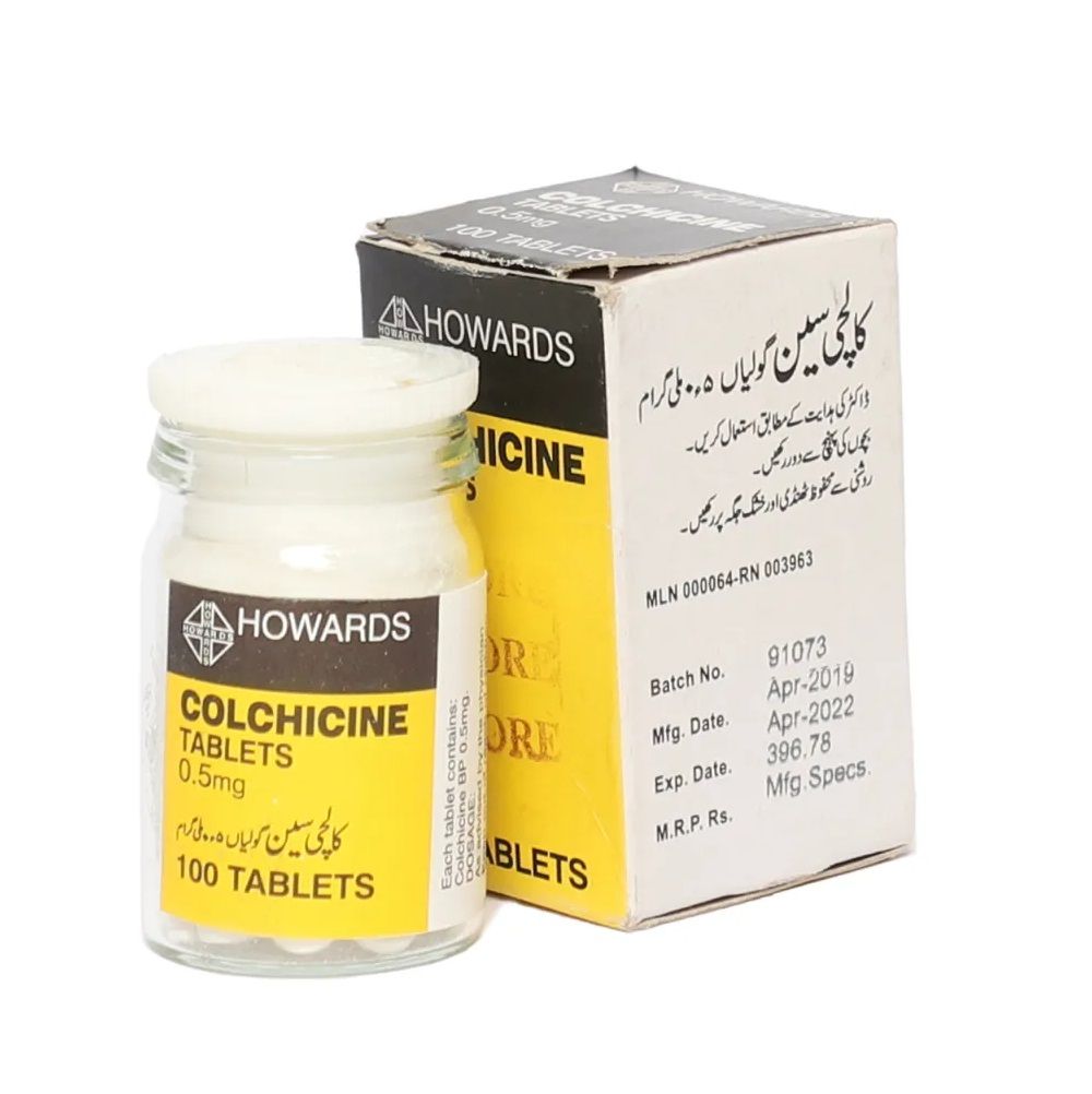 COLCHICINE  0.5MG TABLET