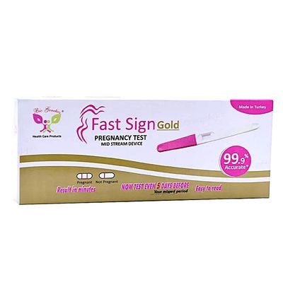 FAST SIGN (GOLD) PREGNANCY STRIP