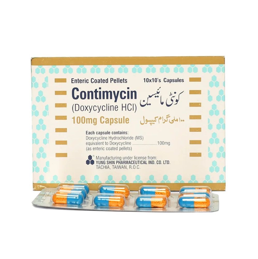 CONTIMYCIN 100MG CAPSULE