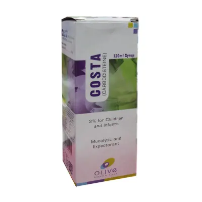 COSTA 100MG 120ML SYRUP
