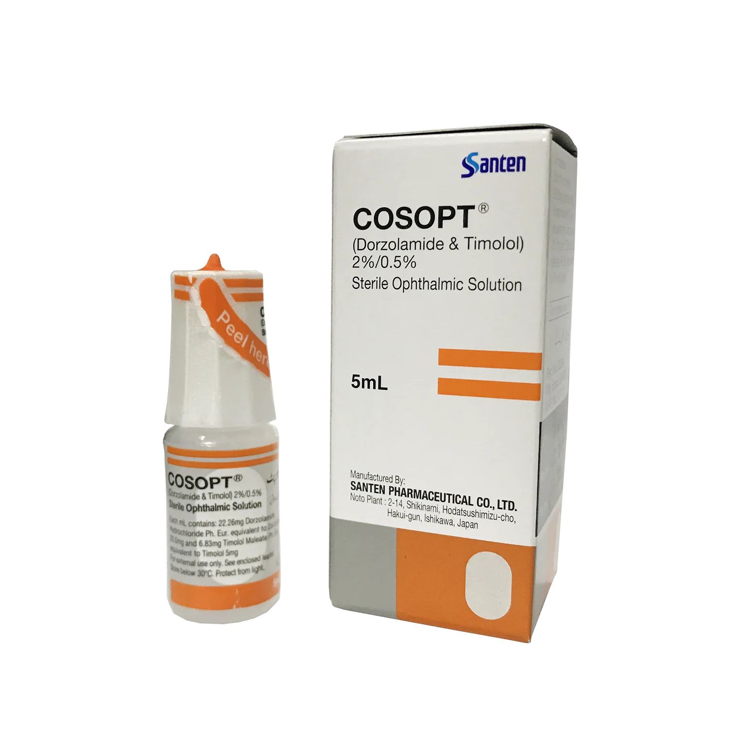 COSOPT EYE DROP 5 ML