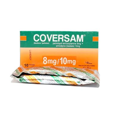 COVERSAM 8/10MG TABLET