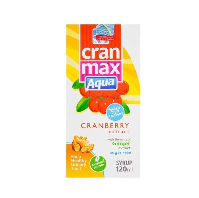 CRAN MAX AQUA SYRUP 120ML