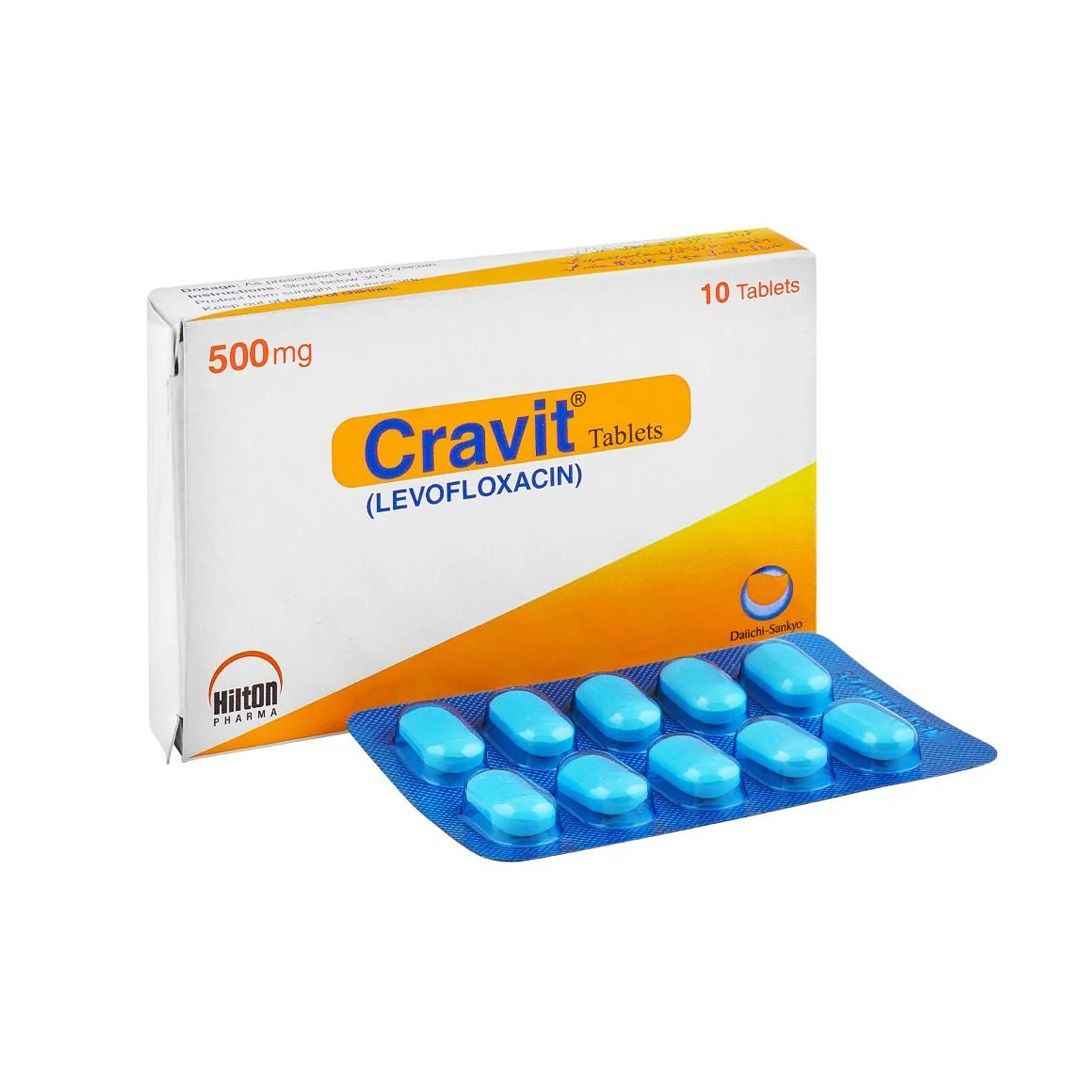 CRAVIT TABLET 500 MG