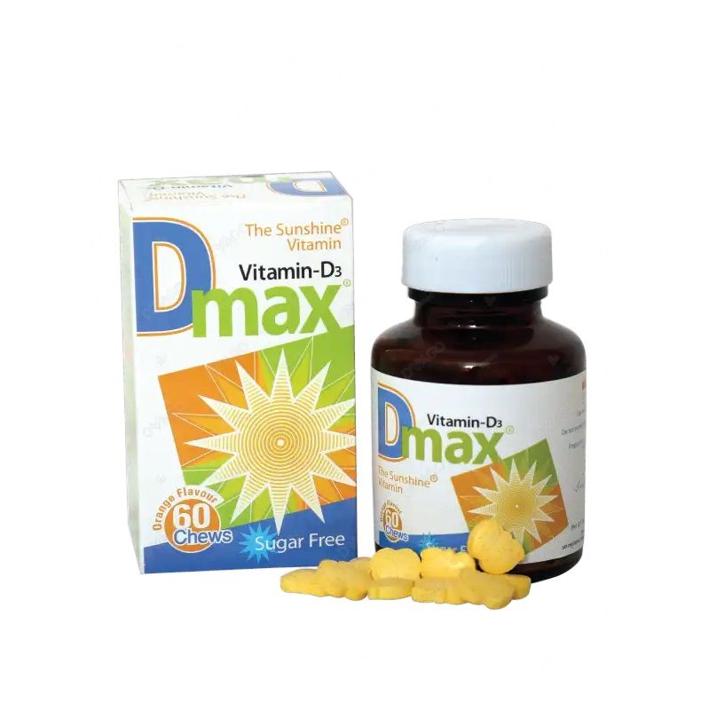 D MAX CHEWABLE 2000IU TABLET