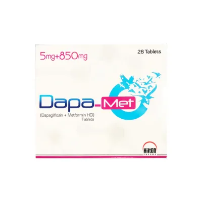 DAPA MET 5+850MG TABLET