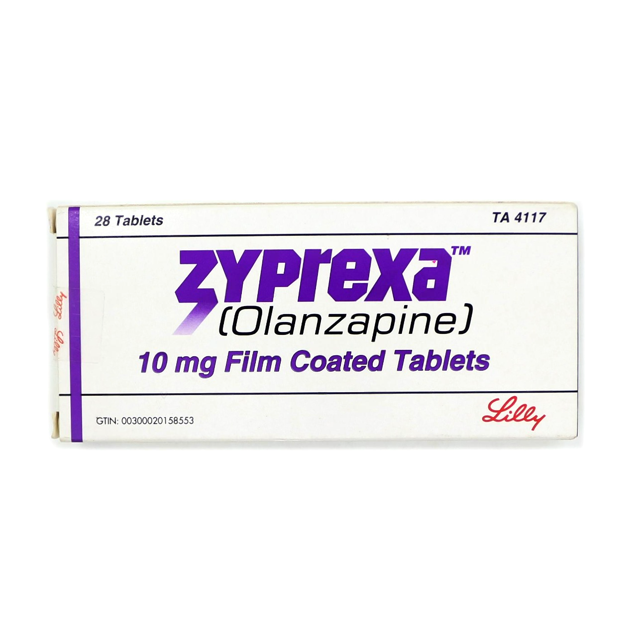 ZYPREXA 10 MG TABLET