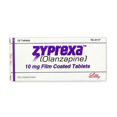 ZYPREXA 10 MG TABLET