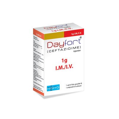 DAYFORT IM/IV 1GRAM INJECTION