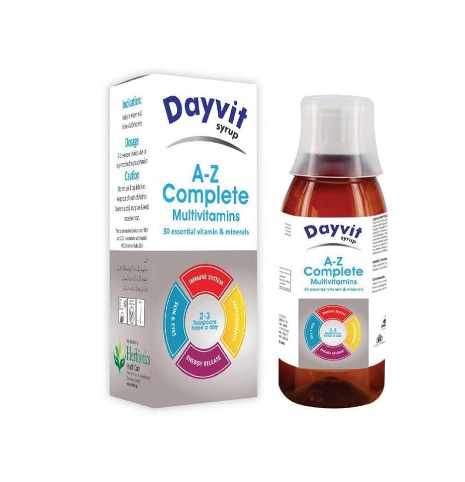 DAYVIT 120ML SYRUP