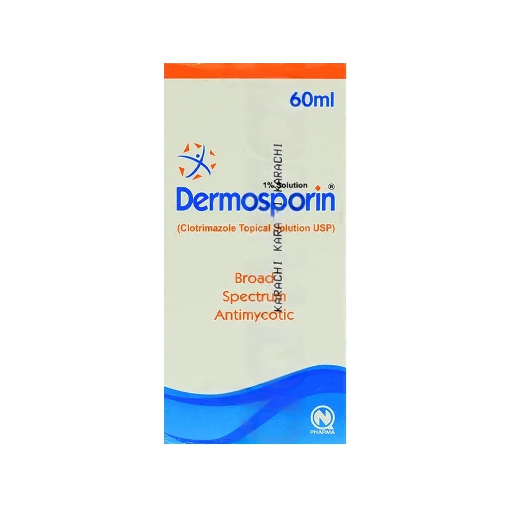 DERMOSPORIN SOLUTION 1 % 60ML