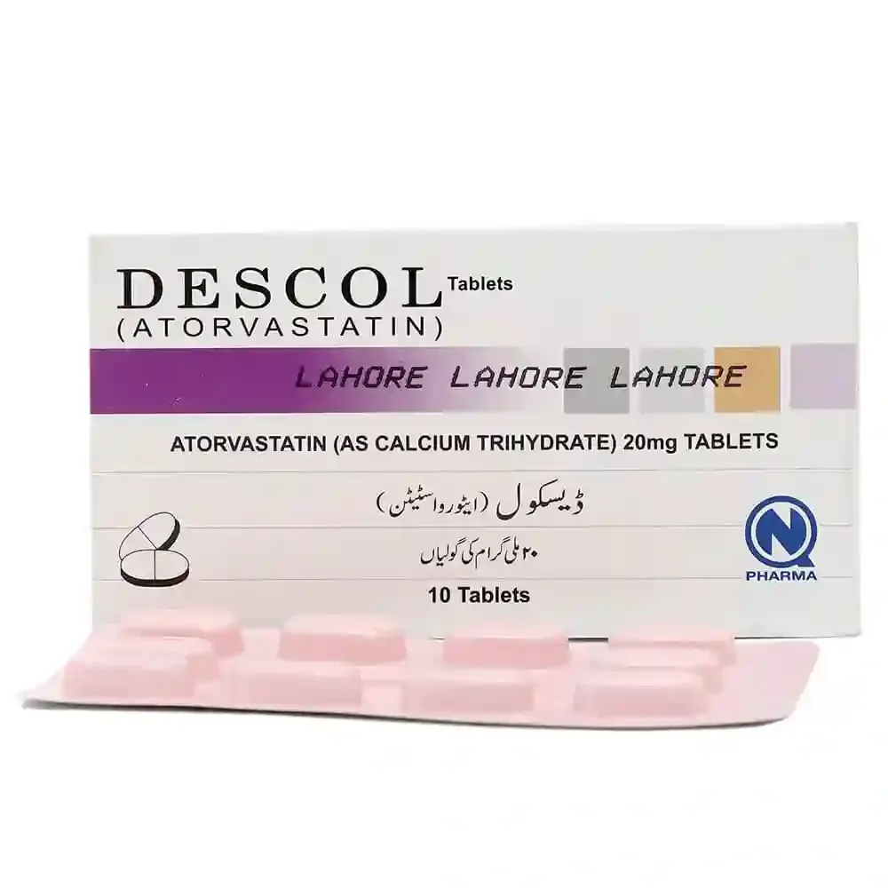 DESCOL 20 MG TABLET