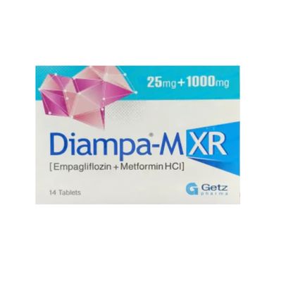 DIAMPA MXR 25+1000MG TABLET