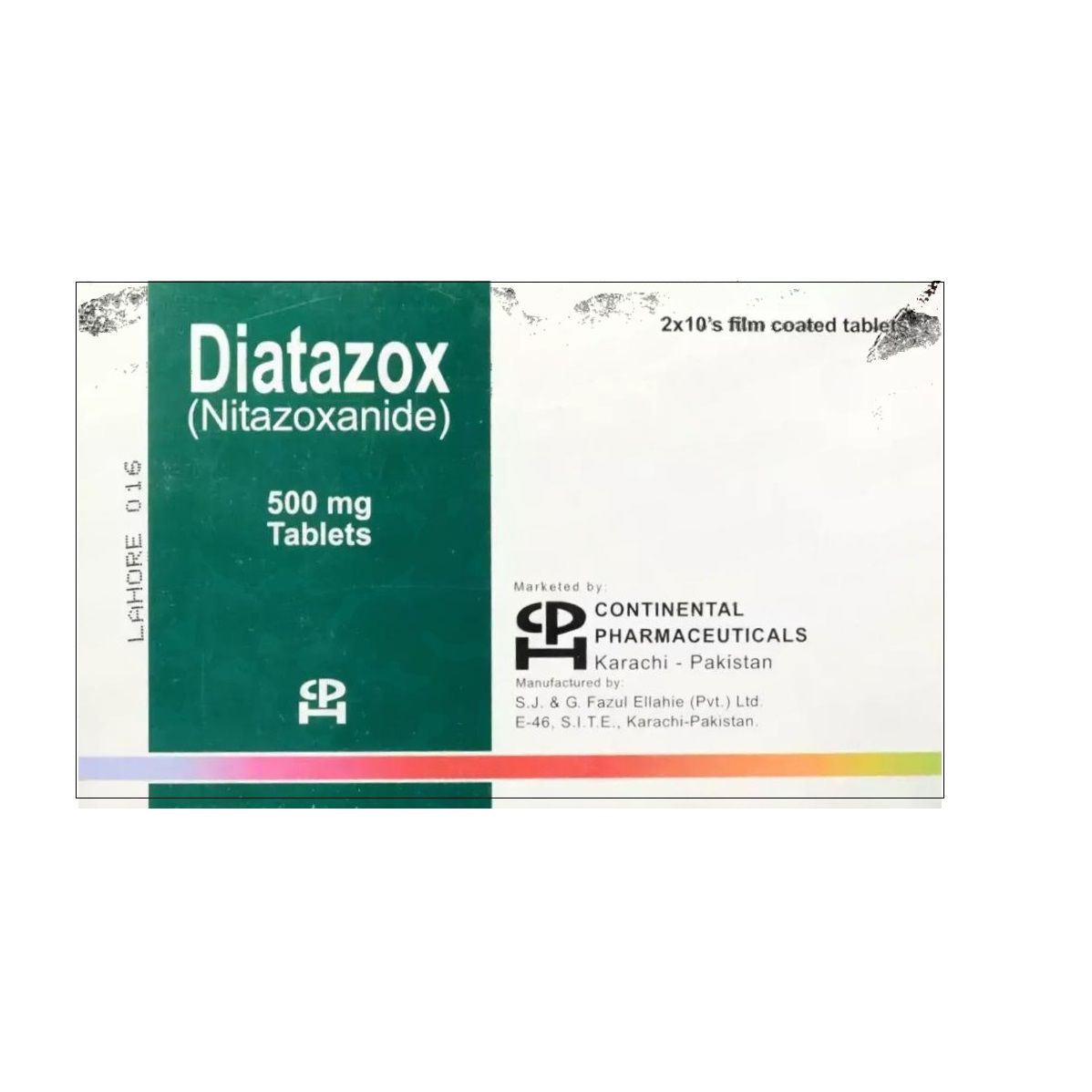 DIATAZOX 500MG TABLET