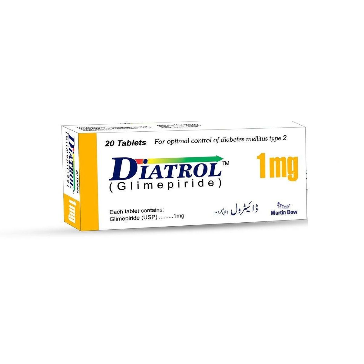 DIATROL 1 MG TABLET