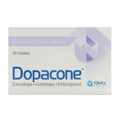 DOPACONE 125+31.25+200MG TABLET