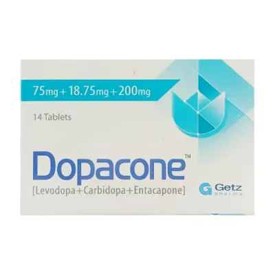DOPACONE 75+18.75+200MG TABLET