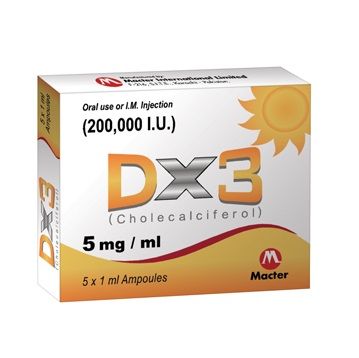 DX 3 5MG/ML(2,00,000 IU) INJECTION