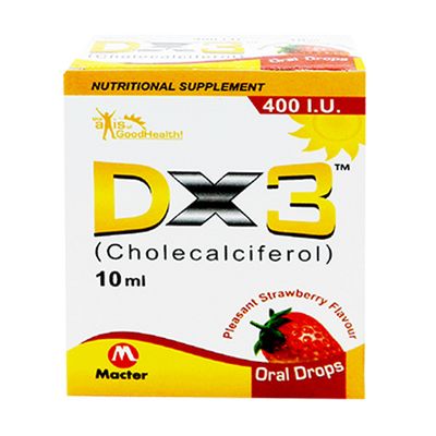 DX3 ORAL 400IU DROP 10ML