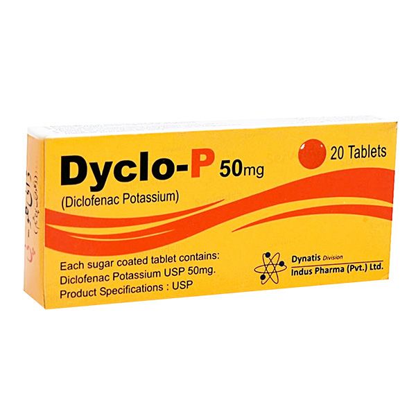 DYCLO P TABLET 50 MG
