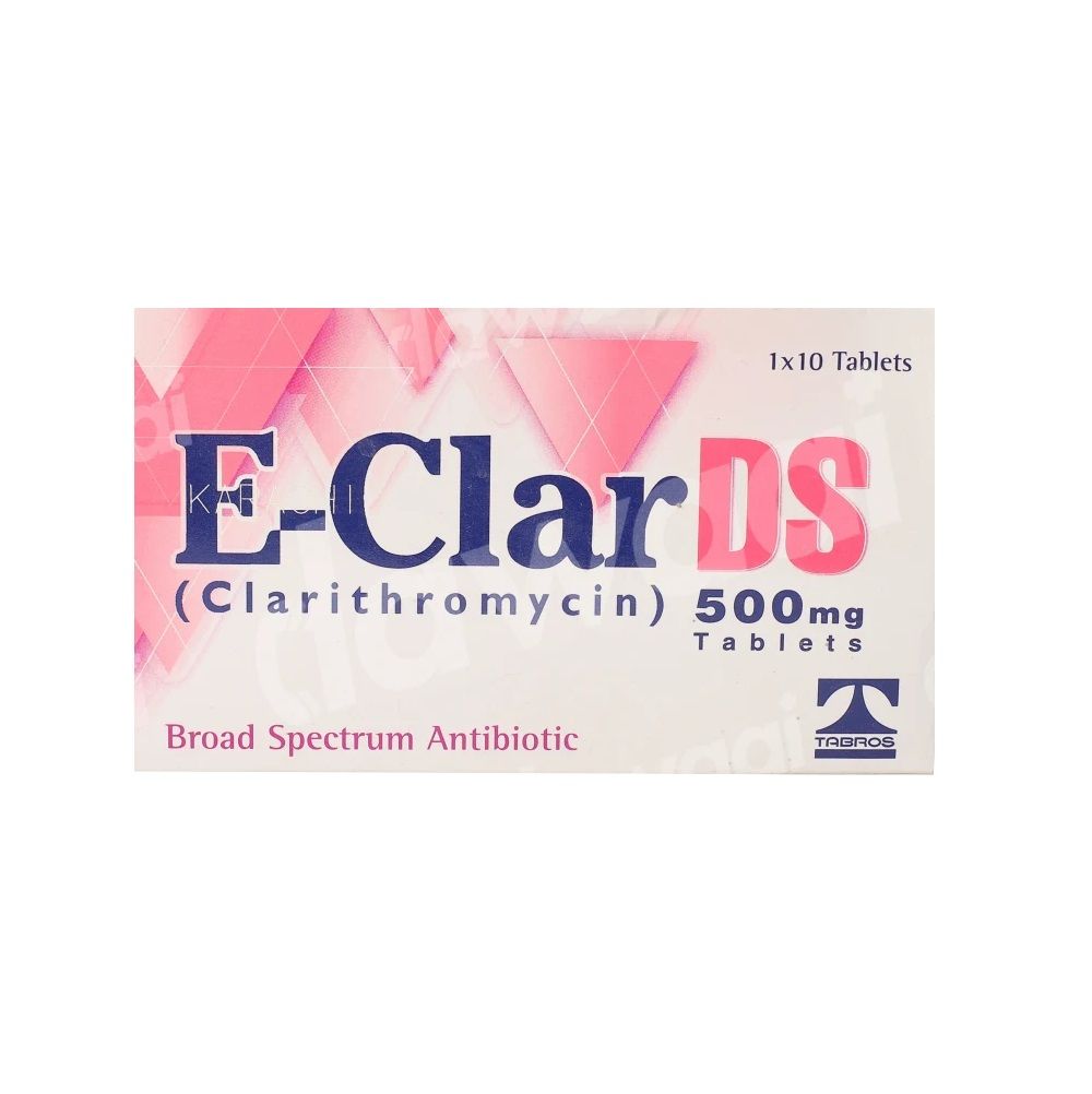E CLAR DS 500 MG TABLET