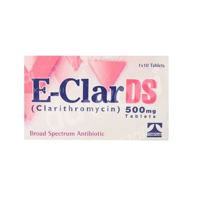 E CLAR DS 500 MG TABLET
