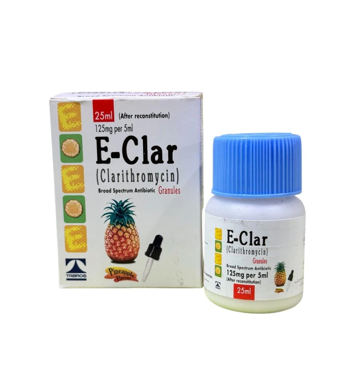 E CLAR 125MG 60ML SYRUP