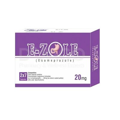 E ZOLE 20MG CAPSULE