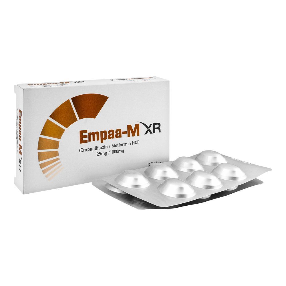 EMPAA M XR 25MG/1000 TABLET