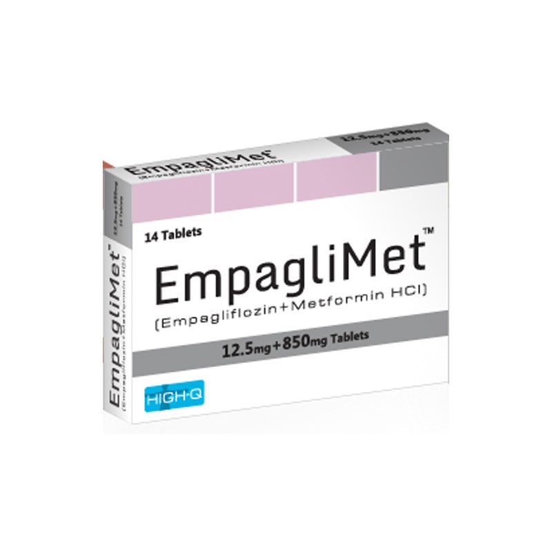 EMPAGLIMET 12.5+850MG TABLET
