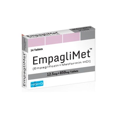 EMPAGLIMET 12.5+850MG TABLET
