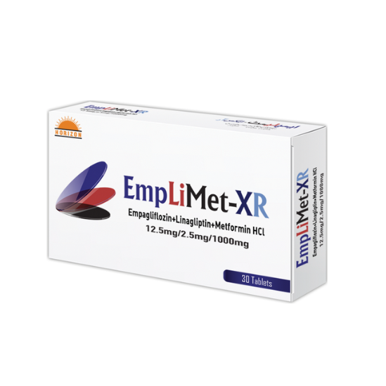 EMPLIMET XR 12.5/2.5/1000MG TABLET