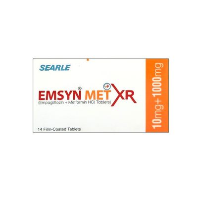 EMSYN MET XR 10+1000MG TABLET