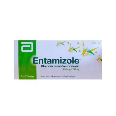 ENTAMIZOLE SS 250MG/200MG TABLET