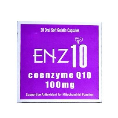 ENZ 10 100MG SOFTGEL CAPSULES