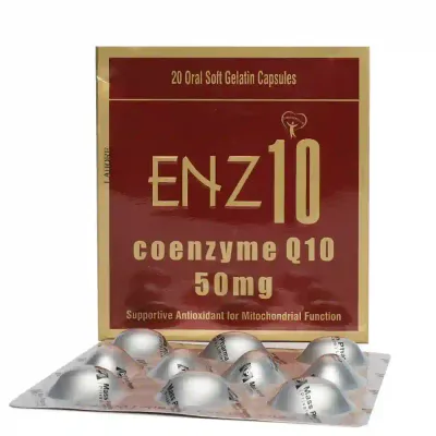 ENZ 10 50MG SOFTGEL CAPSULES
