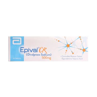 EPIVAL CR 500MG TABLET