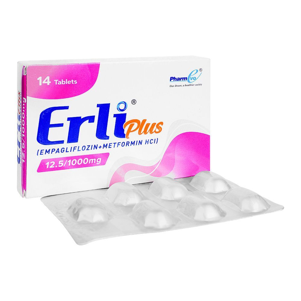 ERLI PLUS 12.5/1000MG TABLET