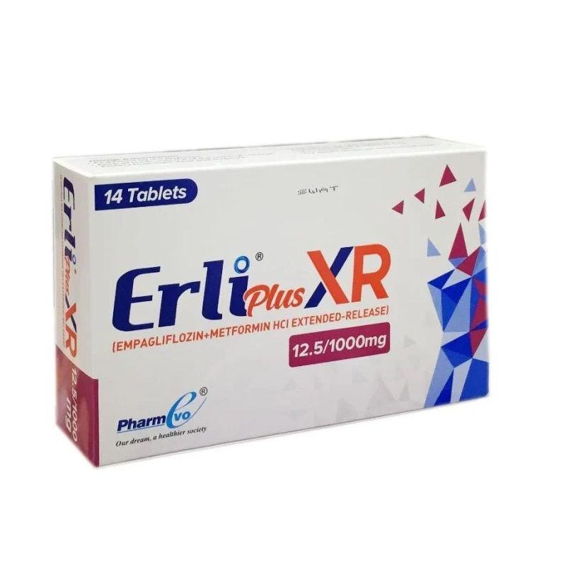 ERLI PLUS XR 12.5/1000MG TABLET